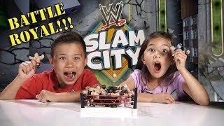 WWE SLAM CITY Battle Royal!! BIG SHOW, ALBERTO DEL RIO & Breakdown Assault Vault Unboxing/Review