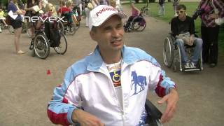 Митинг инвалидов-колясочников за возможность по-человечески жить