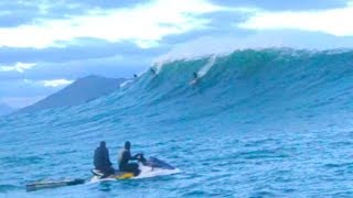 Belharra surfing by Shane Dorian - January 7th 2014