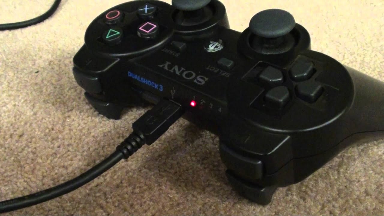 PS3 controller not charging? try this YouTube