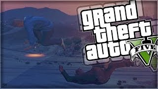 GTA 5 Funny Moments | Sky Fighting & Car Park Racing (GTA V Online)