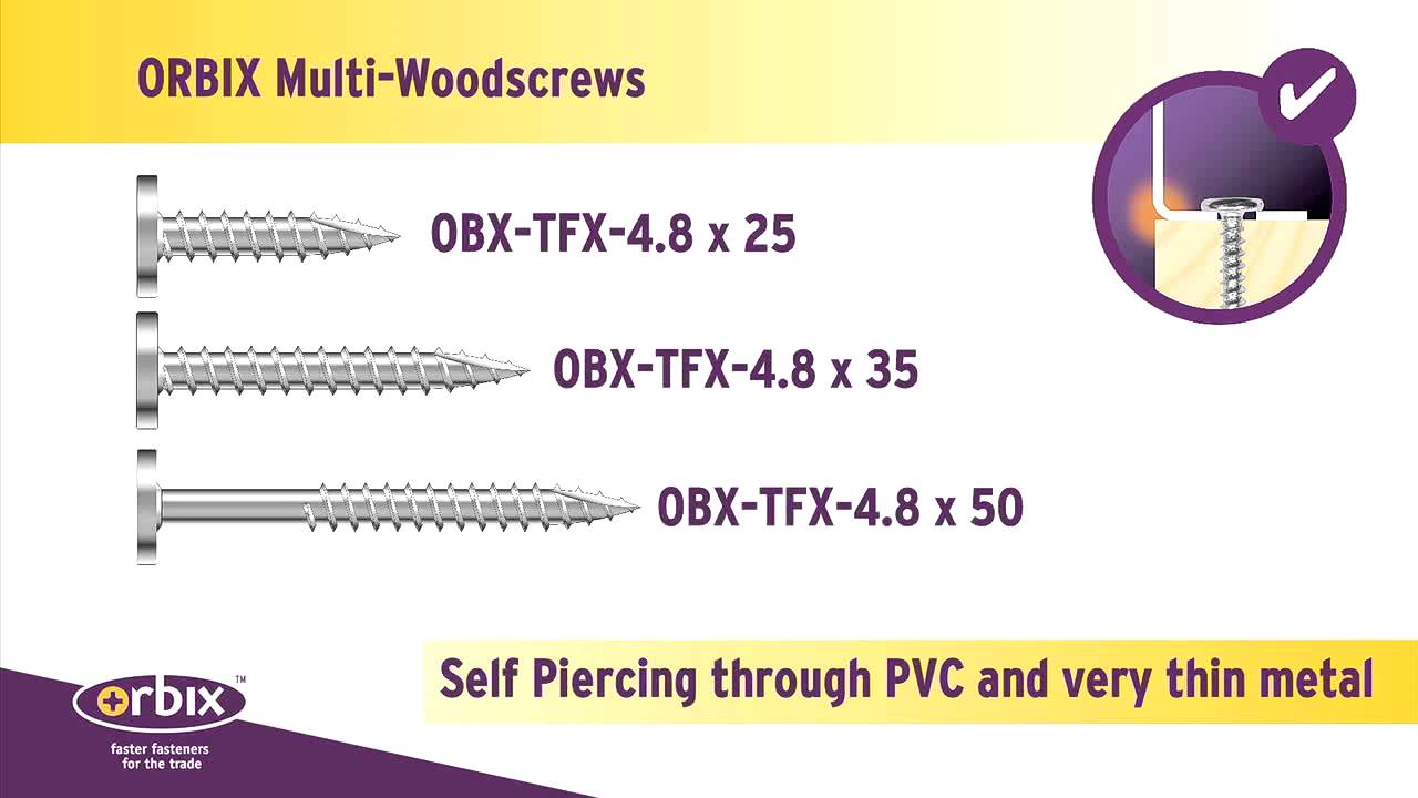 Orbix Multi-WoodScrew