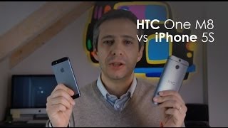 HTC One M8 e iPhone 5S. Il confronto di HDblog