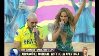 Ceremonia de apertura del Mundial Brasil 2014 - Telefe Noticias