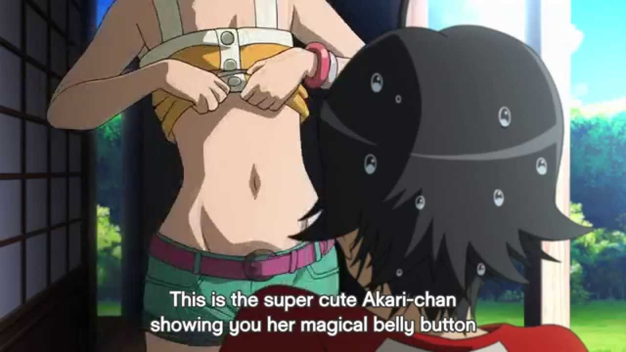 Akari-chan doing the Belly Button Forte - YouTube