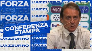 Conferenza stampa del CT Mancini | Italia-Austria 2-1 dts | EURO 2020