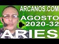 Video Horscopo Semanal ARIES  del 2 al 8 Agosto 2020 (Semana 2020-32) (Lectura del Tarot)