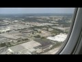 Delta CRJ 900 departure from ORF en route and landing at ATL