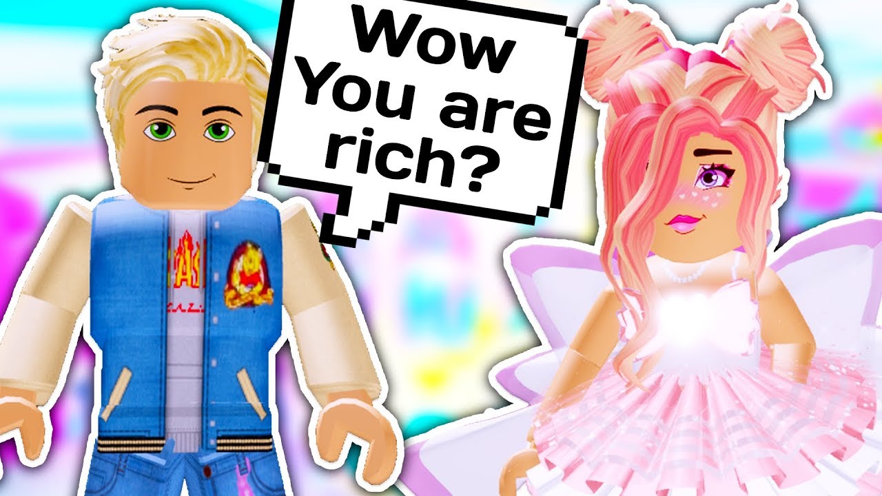 He Hated Me Until He Found Out I Was Rich Roblox Royale High