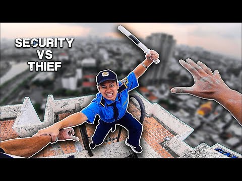 BẮT NÓ LẠI | Vietnam Security Parkour vs Thief | Bảo vệ bắt cướp (GAY CẤN)