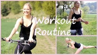 Fitnessroutine: Workout im Sommer