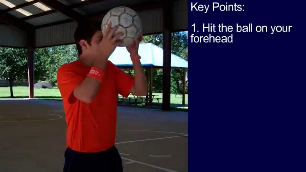 How to Head a Soccer Ball - YouTube