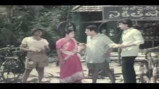 Manchi Manasulu  Nauthan Prasad  His Wife Comedy Scene  Bhanuchandar, Rajani, Bhanu Priya