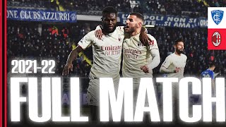 Florenzi, Kessie x2 & Theo Hernández | Empoli v AC Milan | Full Match Serie A 2021/22