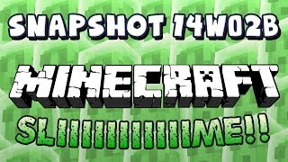 Minecraft Snapshot 14w02b - Slime Block & Locked Chests!