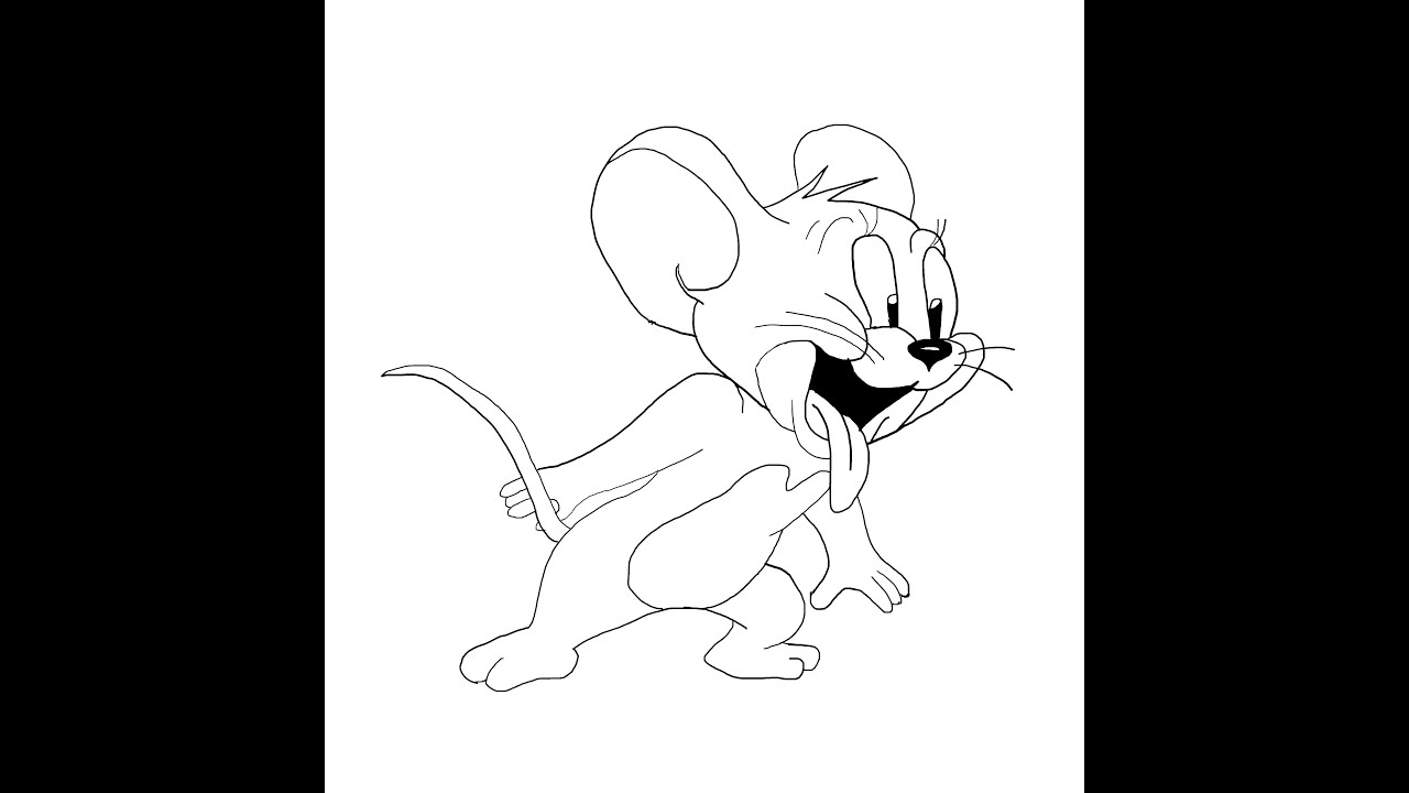 Tom and Jerry How to draw a easy? Том и Джерри Как нарисовать просто