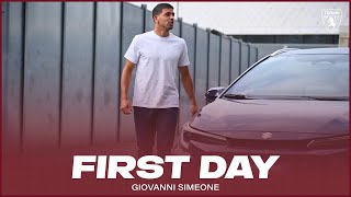 FIRST DAY | GIOVANNI SIMEONE 👋?
