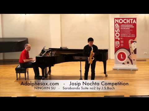 Josip Nochta Competition NINGXIN SU Sonatine by Claude Pascal