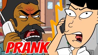 Crazy Indian Restaurant Rage Prank (animated) - Ownage Pranks