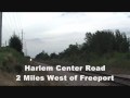 CN Freight Train Chase Around Freeport IL, July 7 2008
