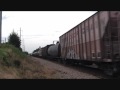 CN Freight Train Chase Around Freeport IL, July 7 2008