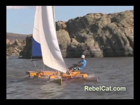 Why Make A RebelCat PVC Pipe Catamaran Sailboat? - YouTube
