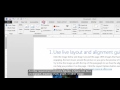 YouTube Video: Requirements to Make a Word Document Accessible 