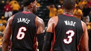 LeBron and D-Wade Torch the Pacers in the 4th Quarter of Game 2