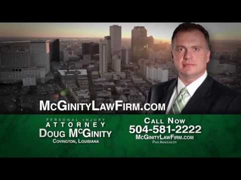 McGinity Law Firm is your personal injury firm in Covington, LA specializing in car, 18-wheeler accidents, and wrongful death. Visit http://www.mcginitylawfirm.com/ for a free consultation or call 504-581-2222.