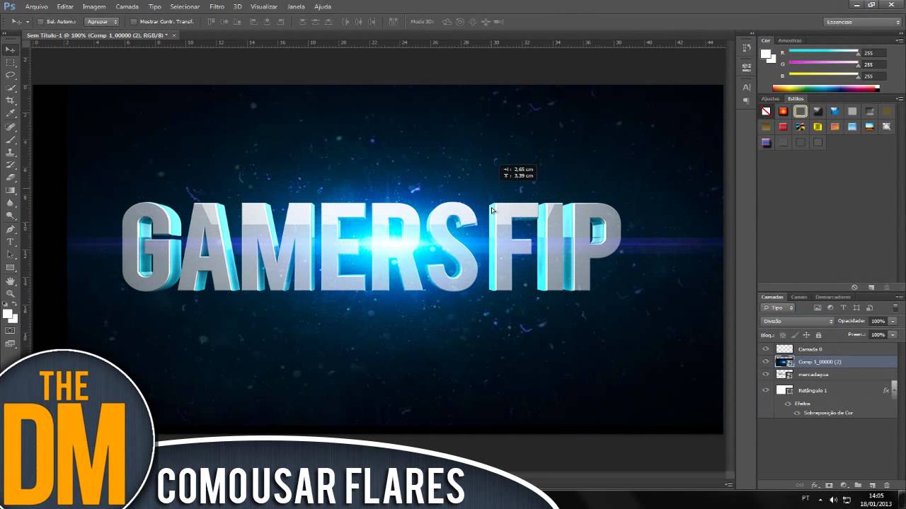 Photosho CS6// Como usar Optical Flares// PACK DE FLARES DOWNLOAD ...