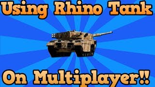 GTA 5 Online Tank Gameplay: Stealing Someones Tank On GTA V (25 Year Old Rager) Rhino Tank Gameplay