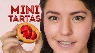 MINI TARTAS CHOCOFRESA FÁCIL MUSAS