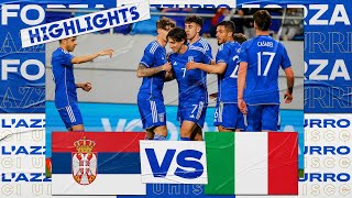 Highlights: Serbia-Italia 0-2 | Under 21 | Amichevole