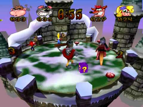 Crash Bash - Cheats - Gem Challenges - 07) Crystal of Strategy ...