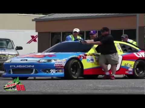 Walmart, Mountain Dew, NASCAR Promo Mobile Stage - YouTube