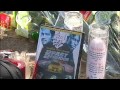 Paul Walker's co-star Tyrese Gibson cries at crash site