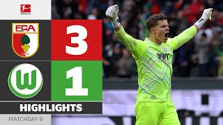 Much Needed Win At Home! | FC AUGSBURG — VFL WOLFSBURG | Highlights | Matchday 6 – Bundesliga 25/26