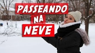 Passeando na Neve ❄ Dia 28 #viciodeferias