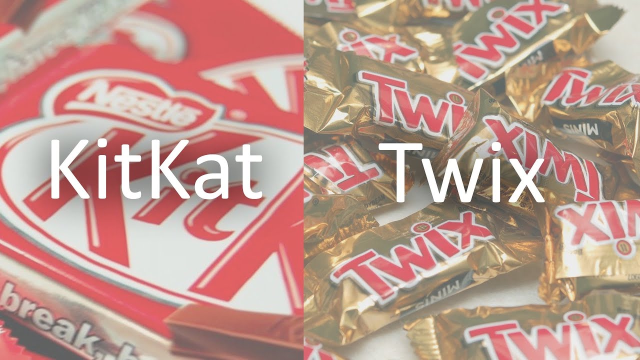 Твикс или Кит Кат? Сравнение. [Twix vs. Kit Kat] YouTube