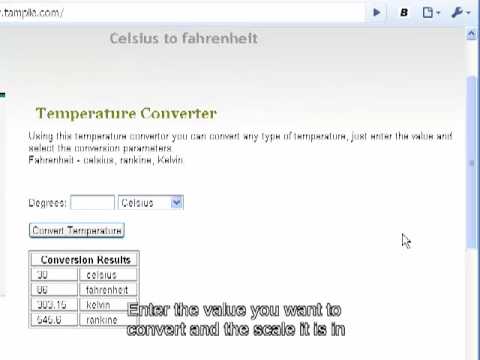 convert temperatures online: fahrenheit, celsius, rankine and kelvin ...