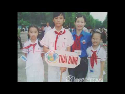 Ảnh của Khởi My và Sơn Tùng lúc nhỏ (