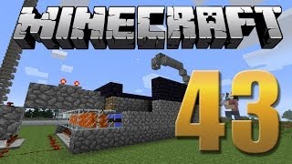 Gerador de cobblestone 100% automático com TNT - Minecraft Em busca da casa automática #43.