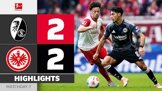 SC FREIBURG — EINTRACHT FRANKFURT | Highlights | Matchday 7 – Bundesliga 2025/26