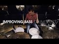 DRUM LESSON: Improving Bass Drum Speed - by Mike Johnston DRUM LESSON: Improving Bass Drum Speed - by Mike Johnston