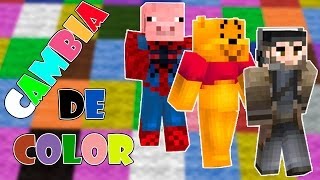 CAMBIA DE COLOR | MINECRAFT MINIJUEGO