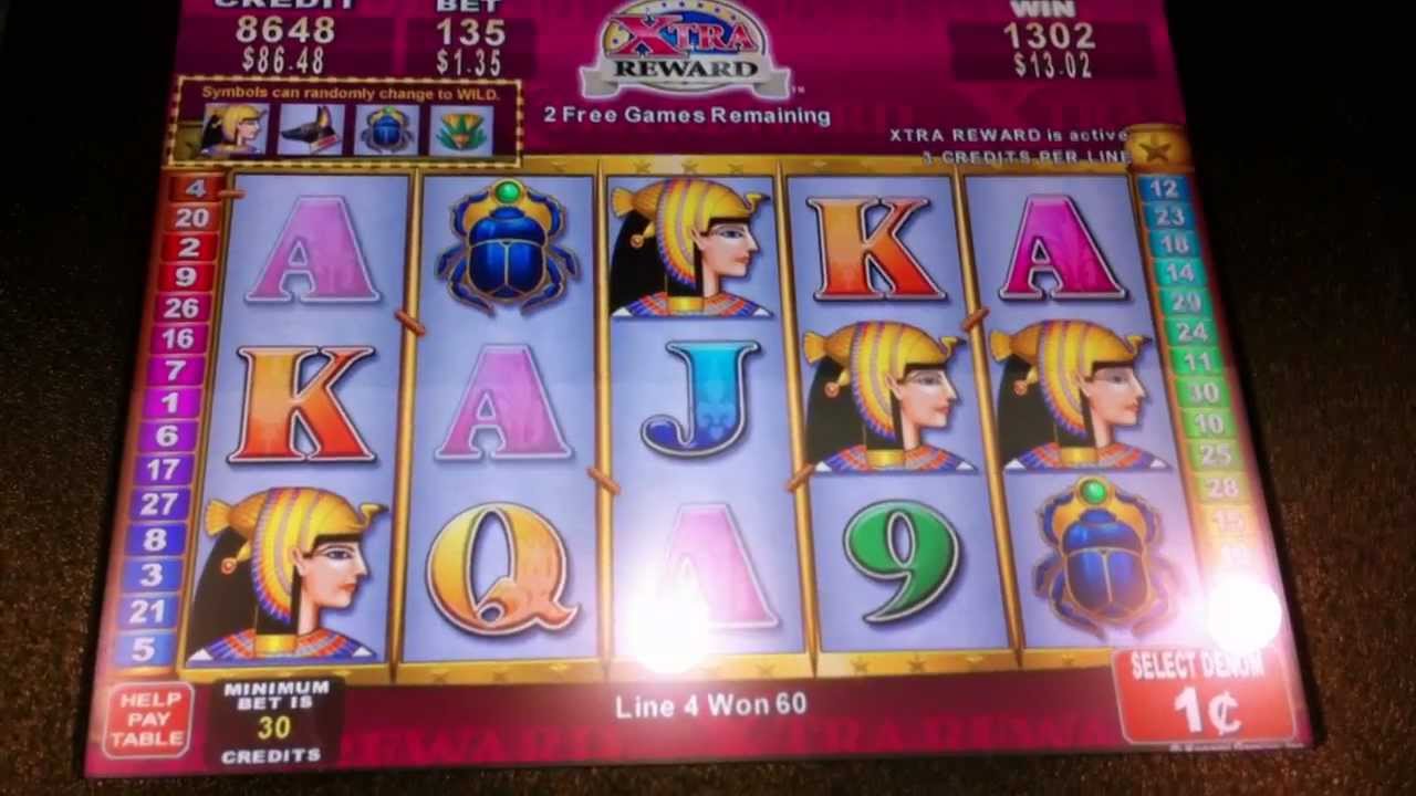 Egyptian eyes slots