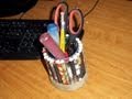How To Make A Recycled Magazine Pencil Holder - Youtube
