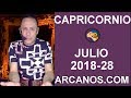Video Horscopo Semanal CAPRICORNIO  del 8 al 14 Julio 2018 (Semana 2018-28) (Lectura del Tarot)