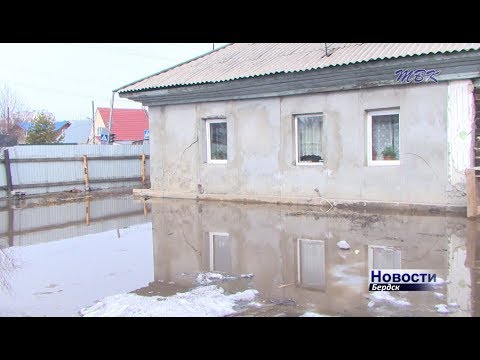 Паводковые воды пришли в дома бердчан
