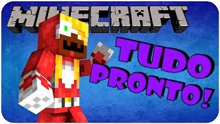 MINECRAFT GUERRA 5 #4 TUDO PRONTO PARA A GUERRA!